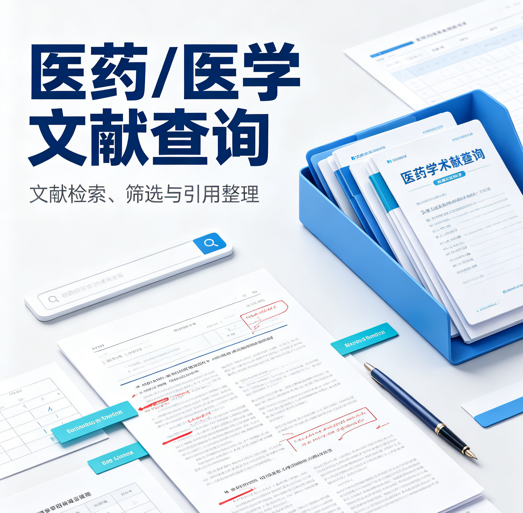 2026医药文献查询渠道最全汇总（含23种官方+商业库）