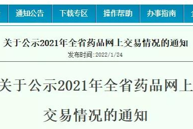 2021河南省药品网上交易情况！恒瑞医药以16.6亿夺榜首！