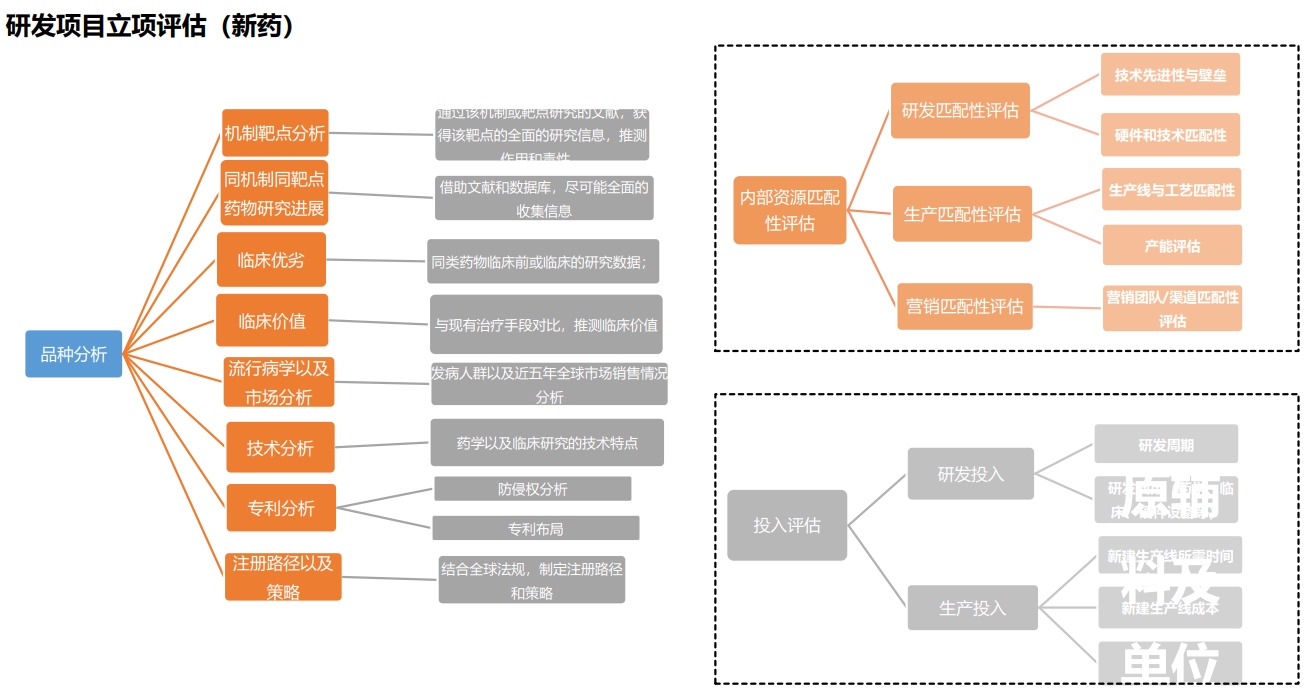 研发项目立项评估（新药）