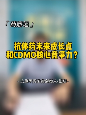 抗体药未来成长点和CDMO核心竞争力？