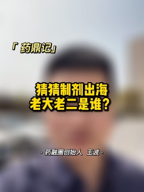 猜猜制剂出海老大老二是谁？