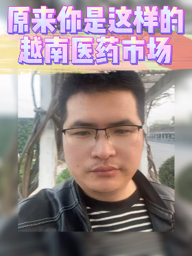 原来你是这样的越南医药市场