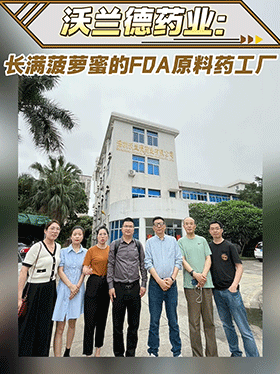沃兰德药业：长满菠萝蜜的FDA原料药工厂