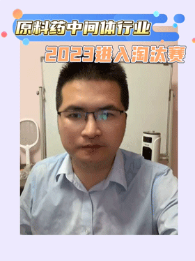 原料药中间体行业2023进入淘汰赛