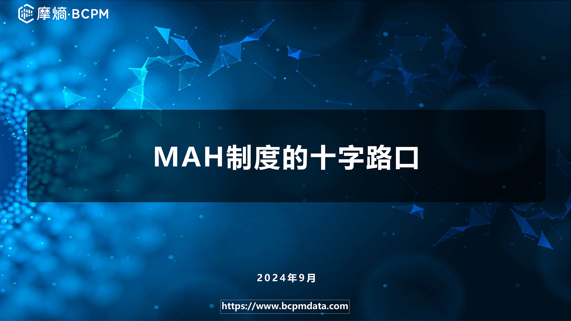 MAH制度的十字路口