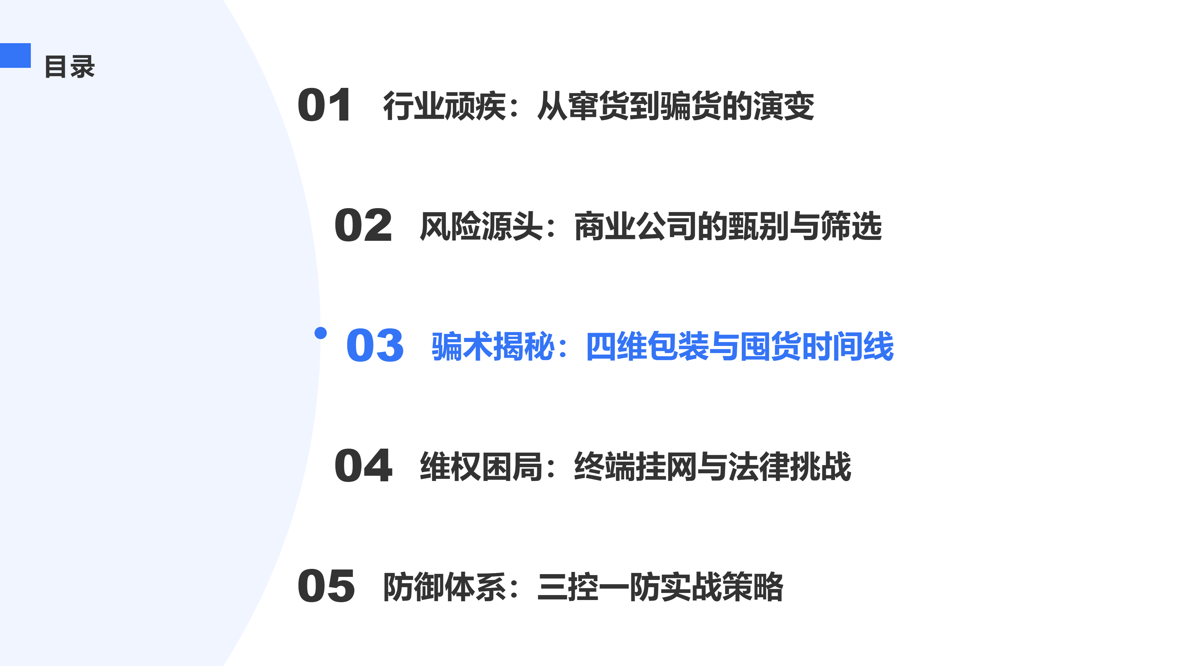 骗术揭秘：四维包装与囤货时间线