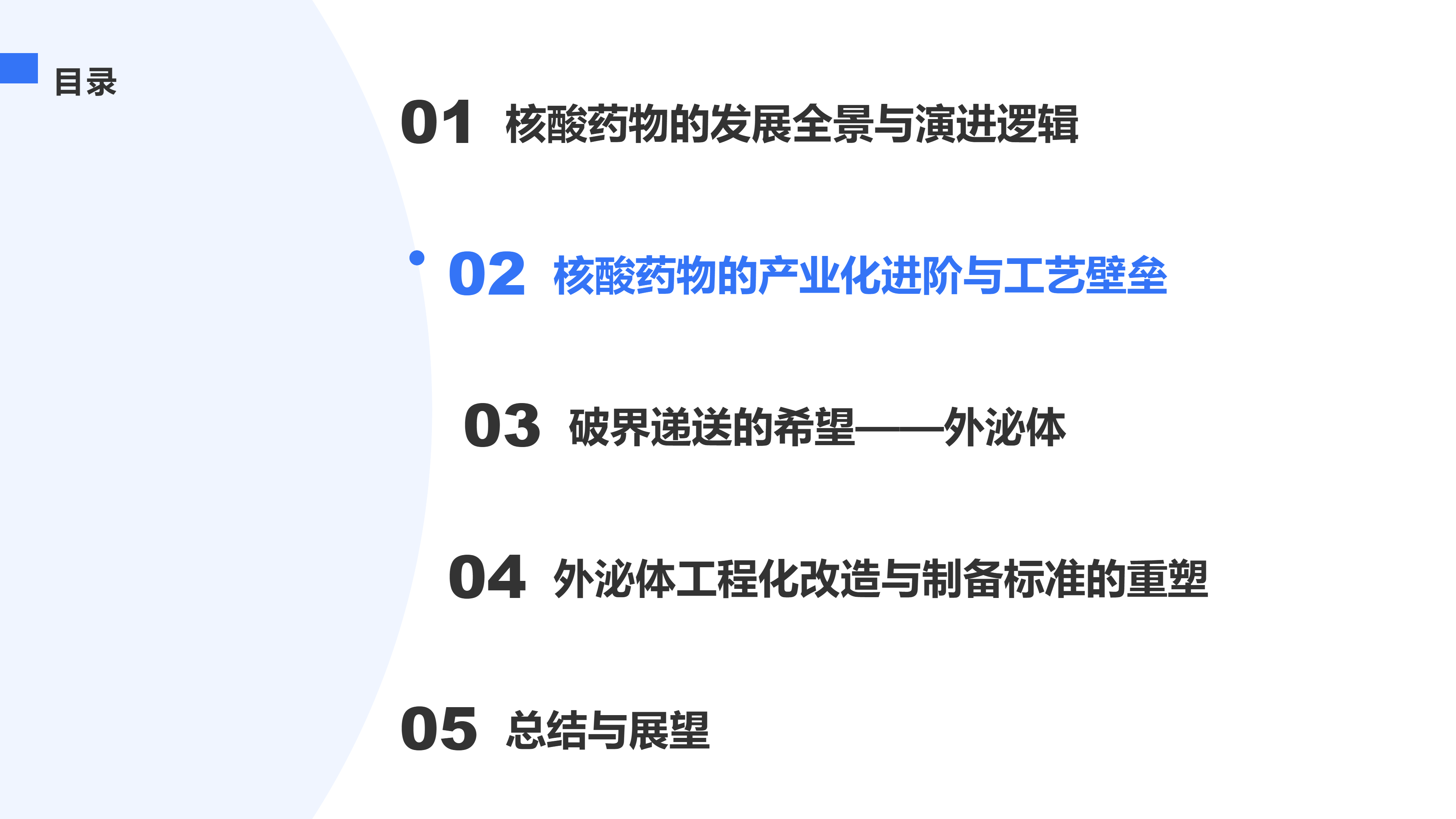 核酸药物的产业化进阶与工艺壁垒