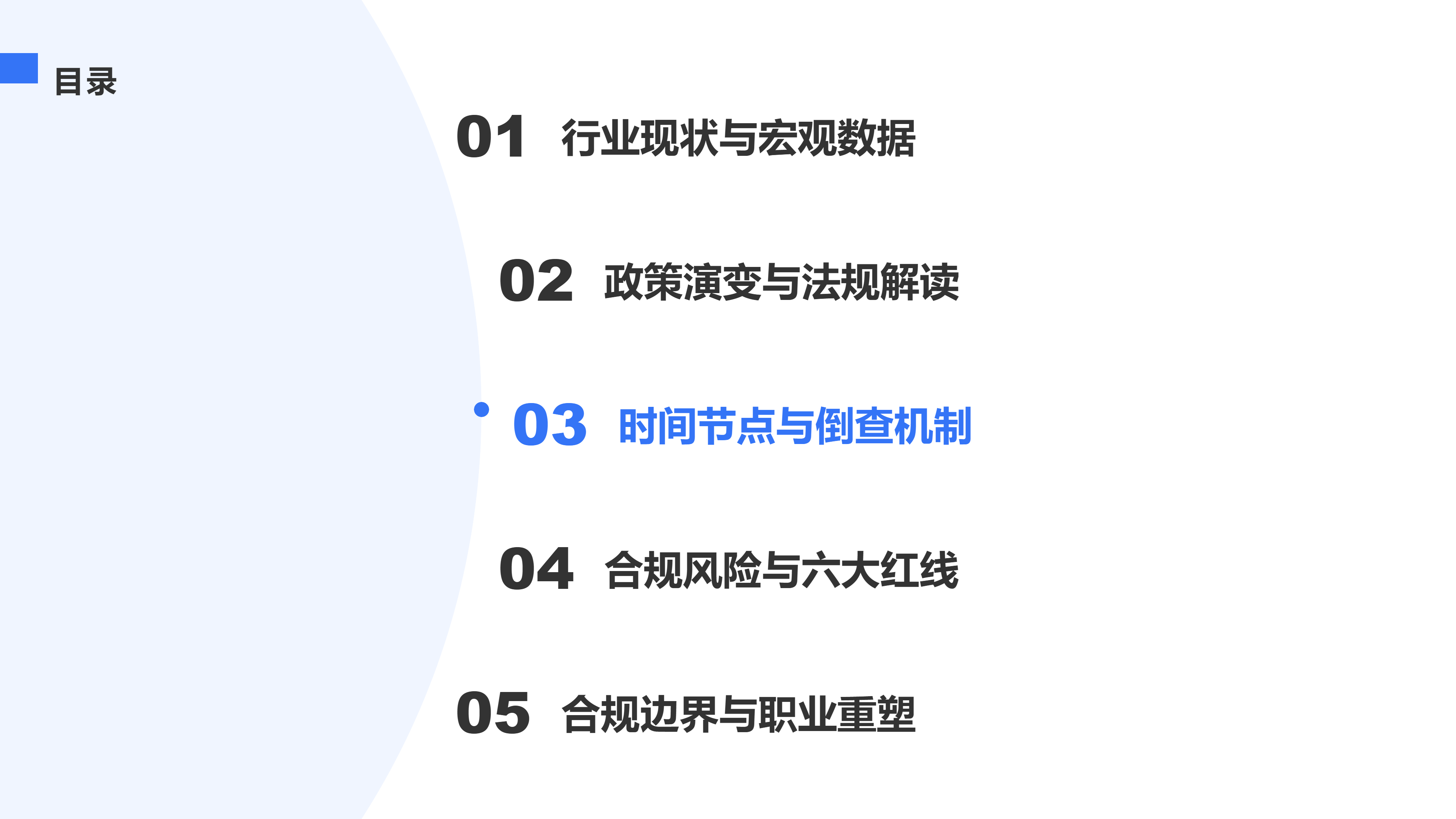 时间节点与倒查机制