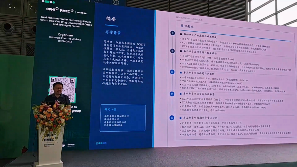 全球CGT领域进展全景分析与趋势
