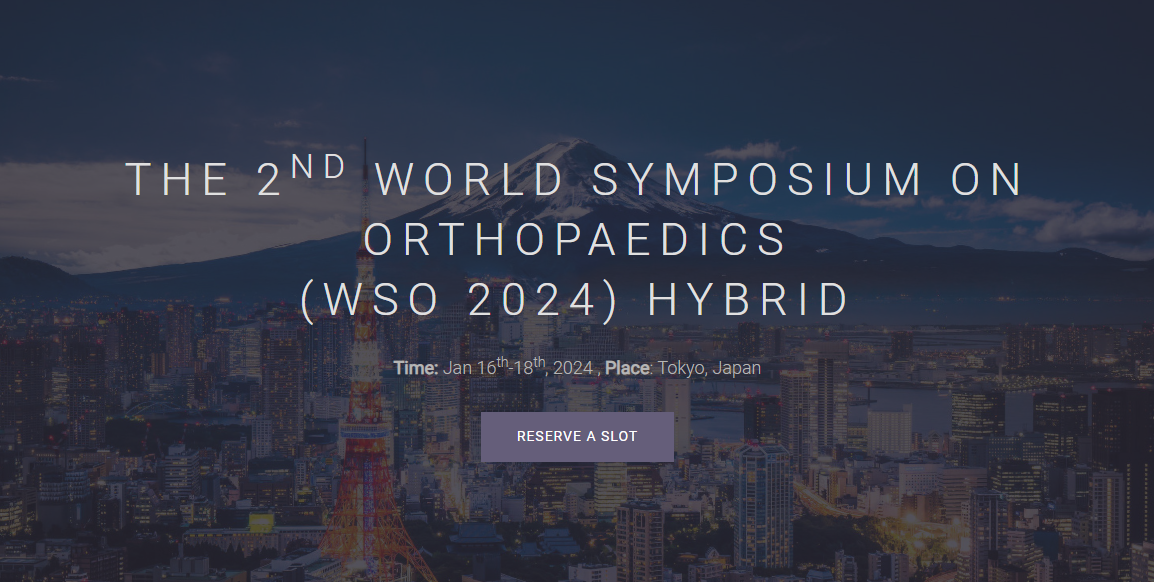 第二届世界骨科大会(WSO 2024)