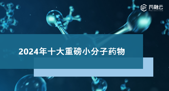2024年十大重磅小分子药物